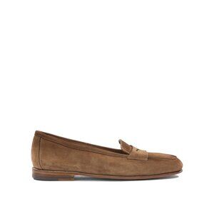 Santoni Carla Suede Loafers IT 37.5 Women